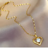 Collar Corazón con Circonita: Elegancia y Amor en Cada Brillo