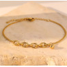 Pulsera de cadena dorada: la tendencia de la temporada