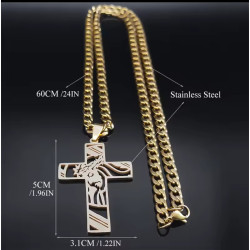 Collar Cruz Dorado: Un Regalo Especial para Cualquier Ocasión