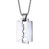 Colgante de Navaja de Afeitar en Acero Inoxidable - Resistente y Elegante