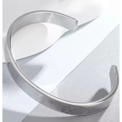 Pulsera de Acero Inoxidable Dorado con Numeros Romanos - Elegante y Minimalista