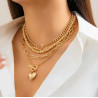 Juego de 4 Collares de Oro - Perfecto para cualquier ocasión