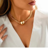Collar Gargantilla de Bola Dorada Minimalista - Elegante y Versátil