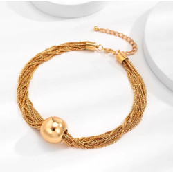 Collar Gargantilla de Bola Dorada Minimalista - Elegante y Versátil