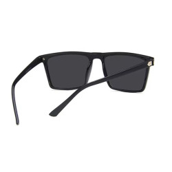 Gafas de Sol Cuadradas Polarizadas Negras - Protección UV400