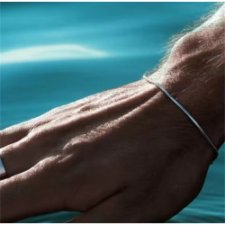 Pulsera Snake Chain Hombre - Accesorio Versátil y Duradero